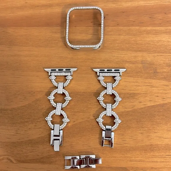 Round Shiny Bracelet Wristband for iWatch Series - Picture 3 of 8